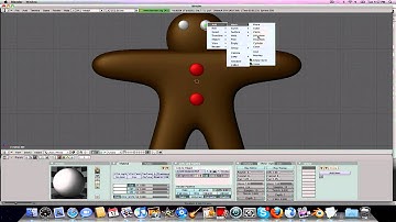 Gingerbread Man Speed Modeling In Blender