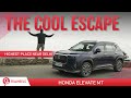 The cool escape with 2024 honda elevate mt  driving the suv to highest mountain peak near  delhi