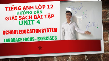 Tiếng Anh lớp 12 - Giải SBT - Unit 4 - Language focus - Exercise 3