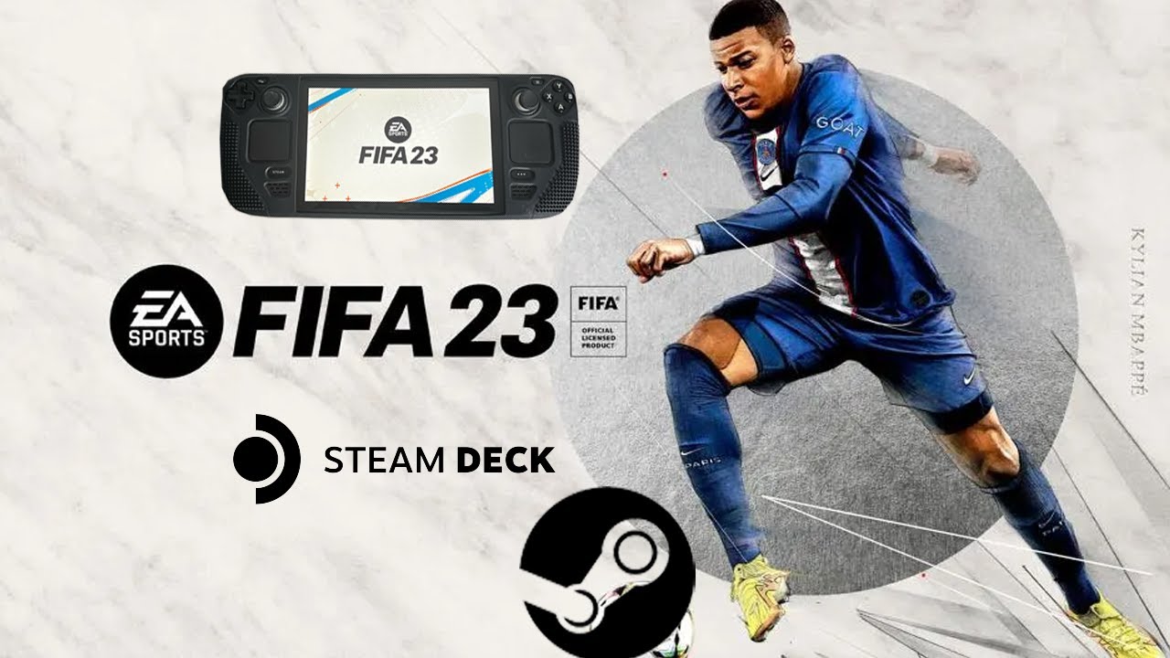 FIFA 23 AGORA RODA NO STEAM DECK VIA XCLOUD #fifa #steamdeck #steamos 