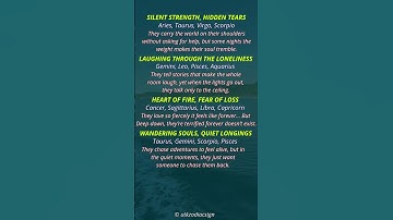 Thumbnail of Hidden Emotions of Every Zodiac Sign | Deep Zodiac Truths #zodiac #astrology #viral #shorts