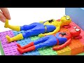 Learn Colors For Kids with kinetic sand and spiderman | Zon Zon Nursery Rhymes