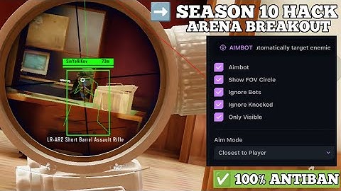 MOD MENU ARENA BREAKOUT | CHEAT ARENA BREAKOUT | NO ROOT | SUPPORT ANDROID & IOS