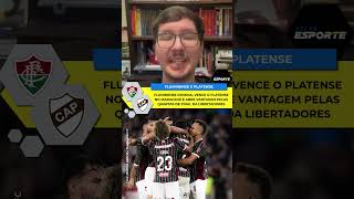 FLUMINENSE VENCE O PLATENSE PELA LIBERTADORES!