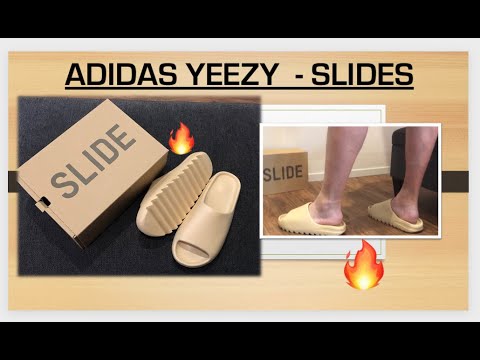 desert yeezy slides