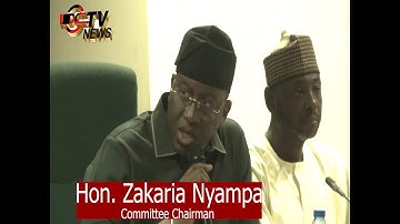 Ad-Hoc Committee to Probe Expenditure of Intervention Funds on National Security: Hon. Zakaria