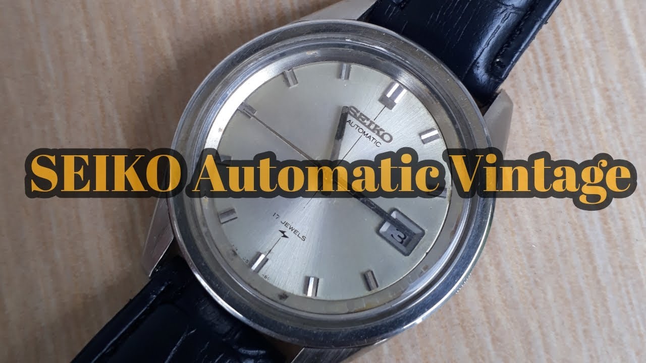 SEIKO automatic vintage watch - YouTube