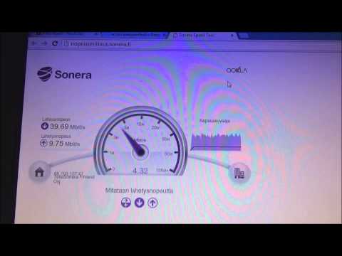 Video: Mikä on hyvä internetin nopeustestin tulos?