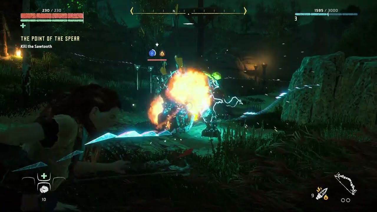 How to quickly kill the first SawTooth in Horizon Zero Dawn