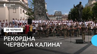 Люди з понад 60 локацій світу одночасно виконали пісню «Ой у Лузі Червона Калина»