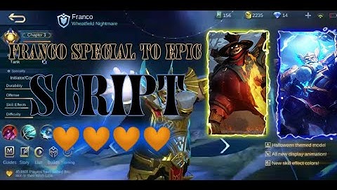 Franco Wheatfield Nightmare To Franco Epic Valhalla Ruler Script No Pass