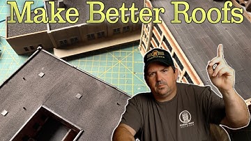 3 Cheap Roof Materials That Look Amazing on Your Model Railroad!