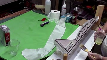 Jart - Lost Foam Fuselage - Second Layer Glass and Carbon