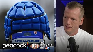 Could Guardian Caps be used during NFL games for player safety? | Pro Football Talk | NFL on NBC screenshot 1