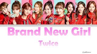(트와이스) TWICE - ''Brand New Girl''(Jap/Kan/Han/Eng)Color Coded Lyrics