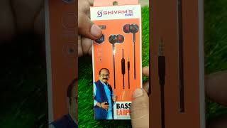 Unboxing and review Shivams Prime SH-HF 31 Earphone.Best Earphones Under 100Rupee. सबसे सस्ता।।