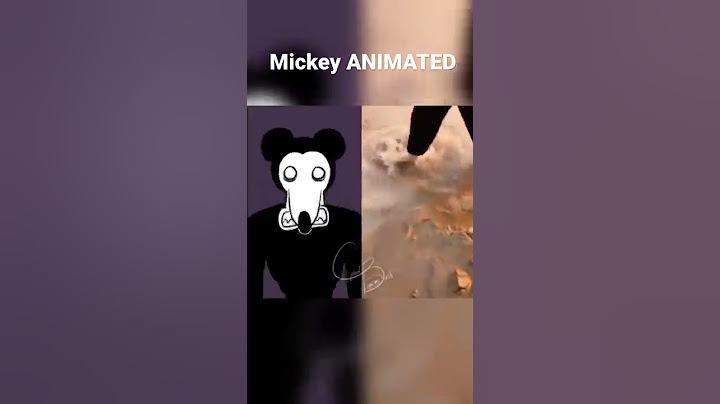 Look At Those Nice White Shoes ANIMATED Mickey Mouse by @CynicalBash2 #shorts