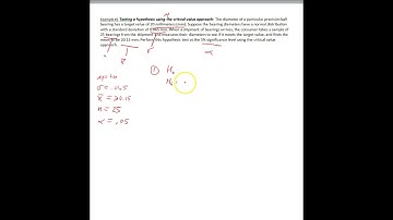 8.1 1-Sample Hypothesis Testing with a known sigma