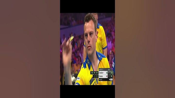 Almost . World cup of darts. #darts