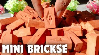 how to make mini bricks for a tiny house