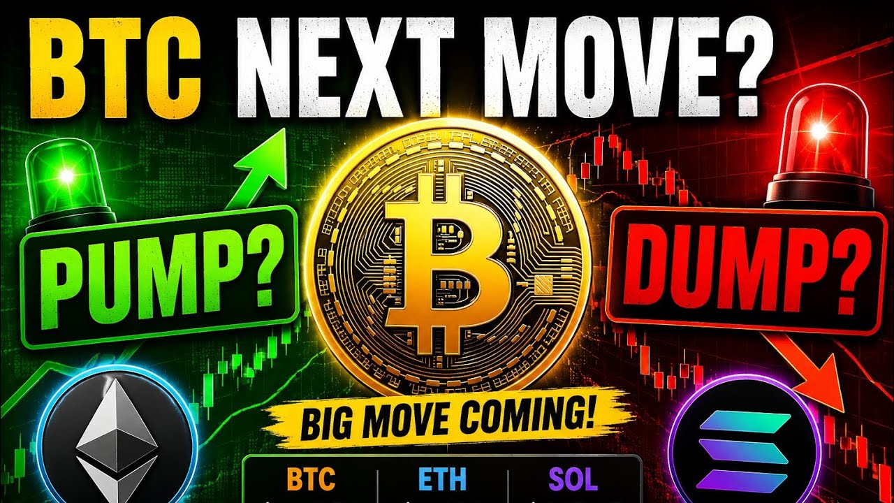 Bitcoin Ready For Explosion? BTC ETH SOL Analysis Today