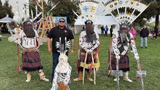 White Mountain Apache Crown Dancers at Azteca New Year in San Jose, CA 2025