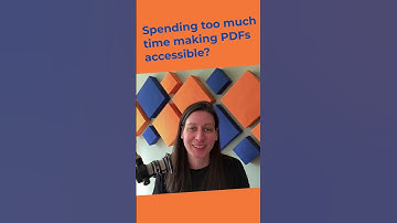 Spending too much time making PDFs accessible? #shorts