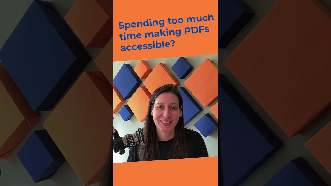 Spending too much time making PDFs accessible? #shorts