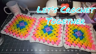 How To Crochet A EASY Granny Rectangle Blanket From A Granny Square * Crochet And Chat