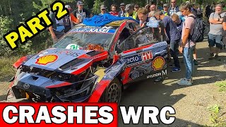 The Best Of Wrc 2022 | Crashes And Mistakes [ Part 2 ]