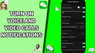 How To Turn On Voice And Video Calls Notifications On WeChat App screenshot 5