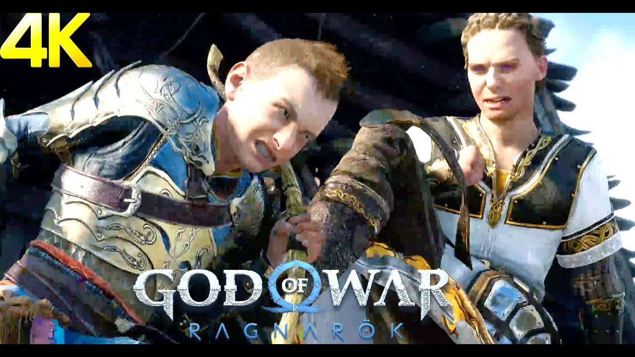 Loki meets Heimdall for the first time - God of War Ragnarok 