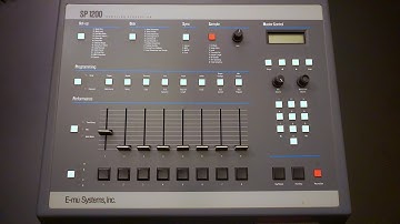 How to use the E-mu SP1200 Tutorial