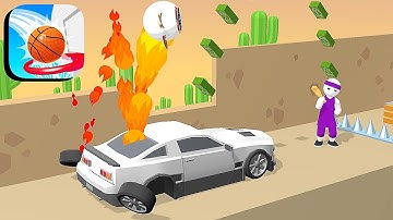 Bounce Dunk ​- All Levels Gameplay Android,ios (Part 171)