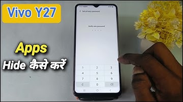 How To Hide Apps in Vivo Y27 | Vivo Y27 में hide apps कैसे करें