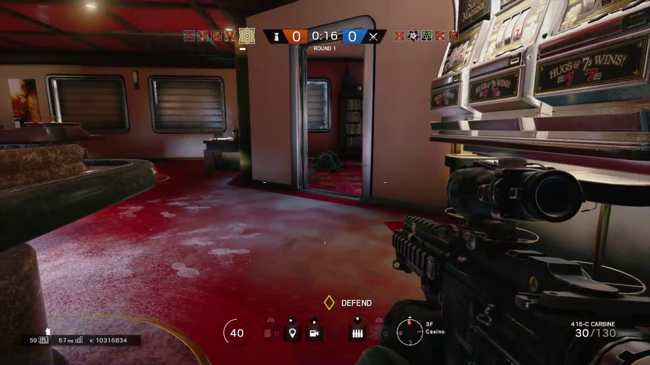 Tom Clancy's R6 Siege 1v3 fast reflexes