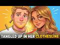 Tangled Up in Her Clothesline 😏👗 | Funny Country Song