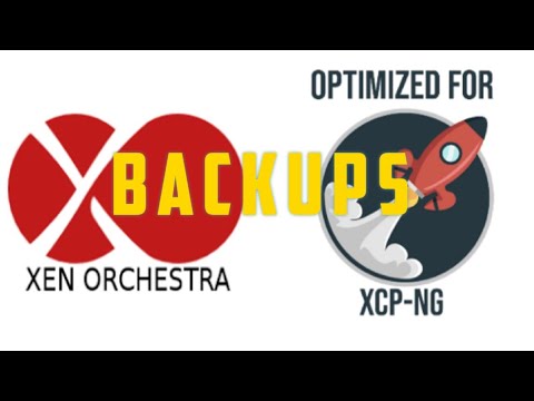 backups for xcp-ng with xen orchestra
