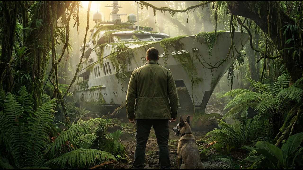 A Veteran's Old K9 Found an Old Super Yacht Lost in the Forest - The Secrets Inside Shook Them Both