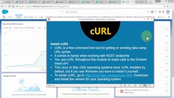 Downloading cURL - Use CURL To Create Data set Einstein Salesforce