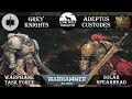 GREY KNIGHTS vs CUSTODES - WH40K Battlereport #103 [GER/DE]