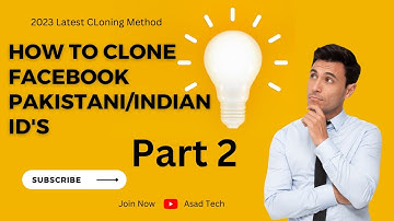 How to Clone Facebook ids Pakistani/Indian |Pc Cloning method 2022 with proof by Asad Tech || Part 2