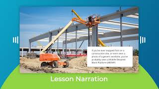 Mobile Elevated Work Platform (MEWP) Safety Course Preview