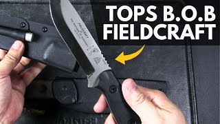 Tops B.O.B Fieldcraft Knife (154CM) vs Tops Brakimo