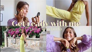 GET READY WITH ME para un día de BODA!  Pelo, makeup & look