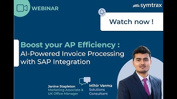Boost Your AP Efficiency: AI-Powered Invoice Processing with SAP Integration