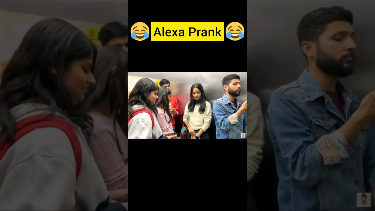 Alexa prank in Elevator😂||Amazing reaction!