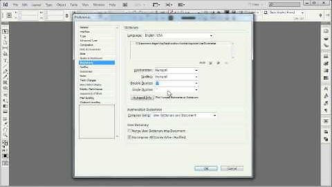 05 Setting Dictionary, Spelling & Auto Correction Preferences