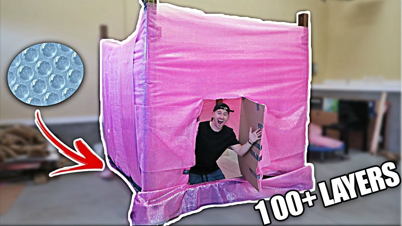 НЕУБИВАЕМАЯ ПУЗЫРЧАТАЯ ПЛЕНКА! (100 СЛОЕВ)