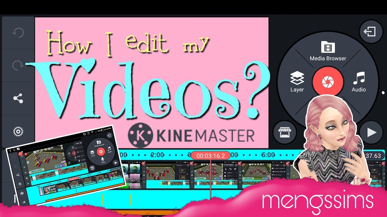 HOW I EDIT MY VIDEOS? | KINEMASTER - YouTube